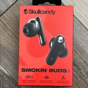Skullcandy Smokin' Buds XT Earbud Headphones - Black